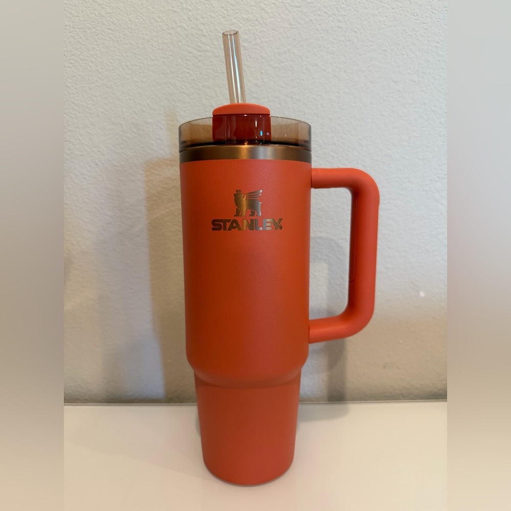 BRAND NEW..Stanley 30Oz Quencher Flowstate H2.0 Pumpkin Spice NIB Authentic FALL